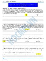 Các dạng toán dao động cơ hay và khó