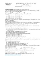 HSG KHTN(Lí) vĩnh tường 2014 2015(l2) 