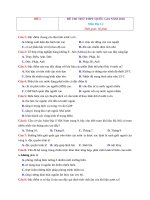 6 đề thi thử THPT quốc gia môn địa lý có đáp án và lời giải