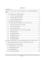 lựa chọn phương pháp xử lý và thiết kế hệ thống xử lý chất thải  của doanh nghiệp 