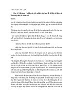 Đề cương kỹ thuật tổ chức sản xuất bản đồ