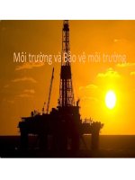 môi trường vào bảo vệ môi trường 