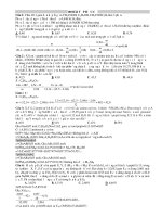 100 bài tập hữu cơ hay và khó