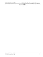 Giáo trình Thực tập Phay  Bào