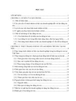 Thực trạng thực hiện trách nhiệm xã hội trong lĩnh vực lao động trẻ em tại địa bàn hà nội