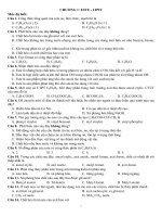 ôn tập kiến thức hóa học 12