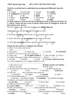 ĐỀ ANH văn TN THPT 2018 TỈNH QUẢNG NAM (22) 