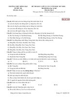 ĐỀ THI HỌC SINH GIỎI ĐỊA (P3)