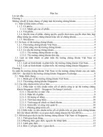 So sánh Pháp luật thị trường chứng khoán Việt Nam với các nước ASEAN
