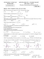 ĐỀ TOÁN HK1 lớp 10 năm 2017 (5) 