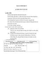 Giáo án Hình học 8 chương 2 bài 3: Diện tích tam giác