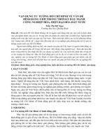 VẬN DỤNG tư TƯỞNG hồ CHÍ MINH về vấn đề BÌNH ĐẲNG GIỚI TRONG THỜI kỳ đẩy MẠNH CÔNG NGHIỆP hóa, HIỆN đại hóa đất nước (tt) 