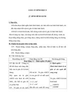 Giáo án Hình học 8 chương 1 bài 7: Hình bình hành