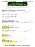 BG11 tiep tuyen cua duong tron 