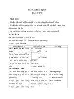 Giáo án Hình học 8 chương 1 bài 12: Hình vuông