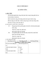 Giáo án Hình học 8 chương 1 bài 12: Hình vuông