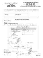 ĐỀ THI HSG ANH 11 NĂM 2018