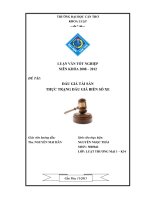 LUẬN văn LUẬT THƯƠNG mại đấu GIÁ tài sản THỰC TRẠNG đấu GIÁ BIỂN số XE 