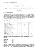 ẢNH HƯỞNG TÍCH cực  TIÊU cực của TÍNH CÁCH cá NHÂN đến HÀNH VI tổ CHỨC 