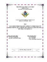 LUẬN văn LUẬT HÀNH CHÍNH xác ĐỊNH THIỆT hại hữu HÌNH và THIỆT hại vô HÌNH TRONG QUÁ TRÌNH THU hồi đất, bồi THƯỜNG, hỗ TRỢ, tái ĐỊNH cư 