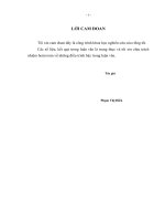 Tăng cường kiểm soát nội bộ chu trình bán hàng  thu tiền tại Công ty Cổ phần Kỹ nghệ Khoáng sản Quảng Nam