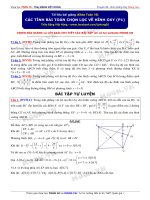 oxy NC cac bai toan chon loc