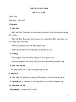 Giáo án Vật lý 11 Bài Tự Cảm