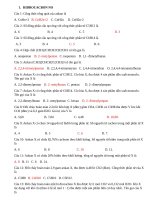 bài tập trắc nghiệm ôn học kì 2 lớp 11HIDROCACBON