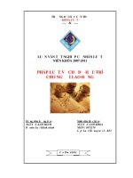 LUẬN văn LUẬT THƯƠNG mại PHÁP LUẬT về CHẾ độ hưu TRÍ CHO NGƯỜI LAO ĐỘNG 