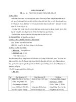 Giáo án Đại số 7 chương 3 bài 1:Thu thập số liệu thống kê, tần số