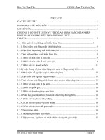 PHÂN TÍCH QUY TRÌNH GIAO NHẬN HÀNG HOÁ XUẤT KHẨU BẰNG ĐƯỜNG BIỂN THEO PHƯƠNG THỨC FCLFCL TẠI CÔNG TY TNHH ANH LOGISTICS