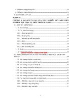 Nghiên cứu điều kiện sinh khí hậu phục vụ phát triển du lịch tỉnh quảng nam (tt) 