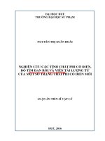Nghiên cứu các tính chất phi cổ điển, dò tìm đan rối và viễn tải lượng tử của một số trạng thái phi cổ điển mới (tt) 