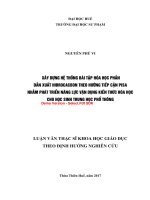Xây dựng hệ thống bài tập hóa học phần dẫn xuất hiđrocacbon theo hướng tiếp cận pisa nhằm phát triển năng lực vận dụng kiến thức hóa học cho học sinh THPT (tt) 