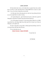 Đánh giá biến động sử dụng đất huyện bình sơn, tỉnh quảng ngãi trên cơ sở tư liệu viễn thám và GIS (ttt) 