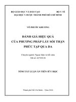 Đánh giá hiệu quả phương pháp lấy sỏi thận phức tạp qua da (TT)