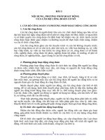 Nội Dung, Phương Pháp Hoạt Động Của Cán Bộ Công Đoàn Cơ Sở