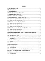 Nghiên cứu hiện trạng sinh thái học quần thể nhằm đề xuất biện pháp bảo tồn loài Rồng đất (Physignathus cocincinus Cuvier, 1829) ở Thừa Thiên Huế