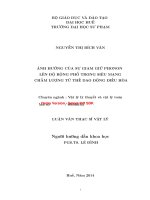 Ảnh hưởng của sự giam giữ phonon lên độ rộng phổ trong siêu mạng chấm lượng tử thế dao động điều hòa (tt) 