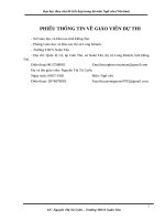 DẠY HỌC TÍCH HỢP LIÊN MÔN NGỮ VĂN BÀI ĐẠT GIẢI QUỐ GIA