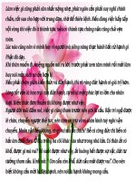 NHỮNG TRIẾT LÍ SỐNG