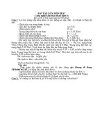 Bài tập lớn công nghệ khai thác than hầm lò