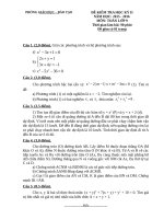 Đề kiểm tra học kỳ 2 môn Toán 9 (có đáp án chi tiết)