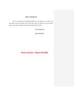 Đánh giá tài nguyên đất đai phục vụ quy hoạch sản xuất nông   lâm nghiệp vùng đồng bằng ven biển tỉnh thừa thiên huế  (tt) 