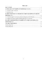 Đánh giá đa dạng di truyền các tập đoàn lúa bản địa của Việt Nam ở mức độ phân tử, tuyển chọn 30 giống ưu tú, có độ đa dạng cao phục vụ công tác giải mã genome.