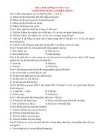 TRẮC NGHIỆM GIÁO dục CÔNG dân 10 THEO bài có đáp án 