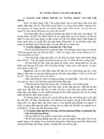 TƯ TƯỞNG NHÂN VĂN HỒ CHÍ MINH