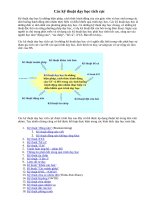 Một số kỹ thuật dạy học tích cực