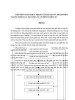 Hãy phân tích thực trạng về đào tạo và phát triển nguồn nhân lực tại công ty cổ phần thiên an 