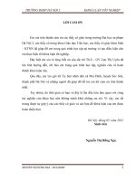 Nâng cao kỹ năng thực hành dinh dưỡng cho bà mẹ để cải thiện dinh dưỡng và sức khoẻ cho trẻ mầm non xã Mai Đình, huyện Sóc Sơn, Thành phố Hà Nội